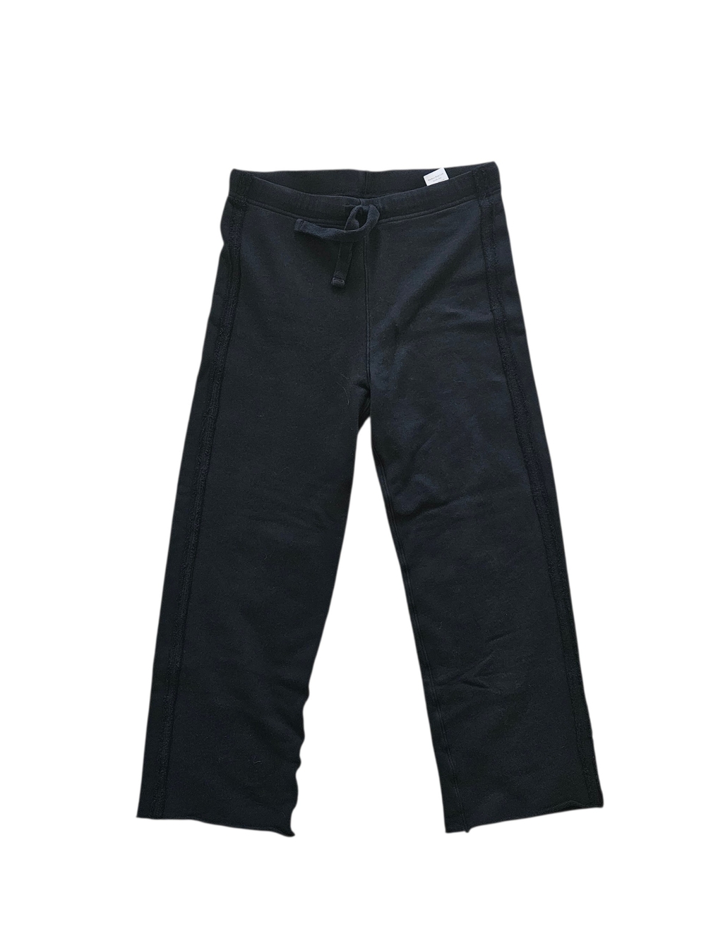 Frank & Eileen Black Knit Drawstring Joggers Size S